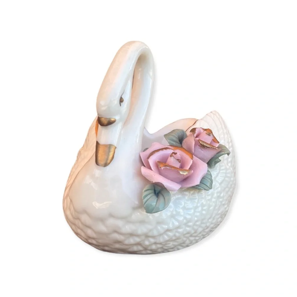 Swan trinket dish - Picture 4 of 4